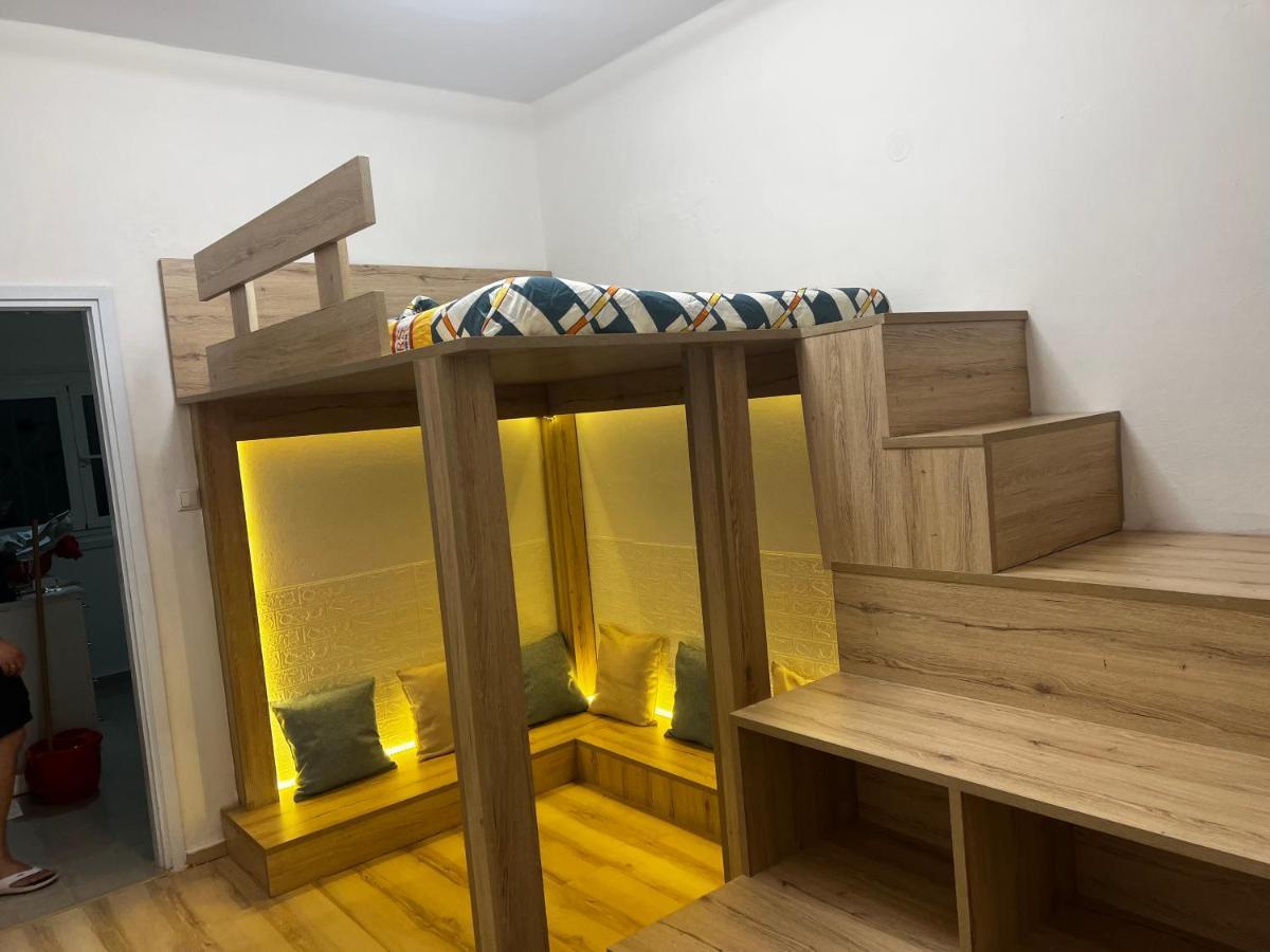 一线海景房seaview Apartment Loútsa Exterior foto