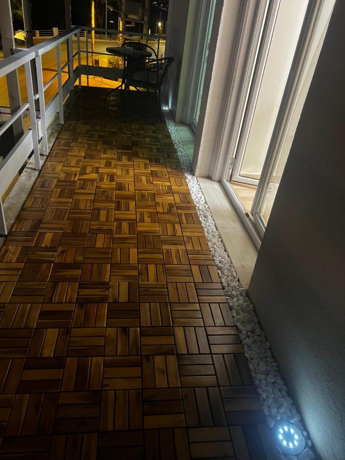 一线海景房seaview Apartment Loútsa Exterior foto